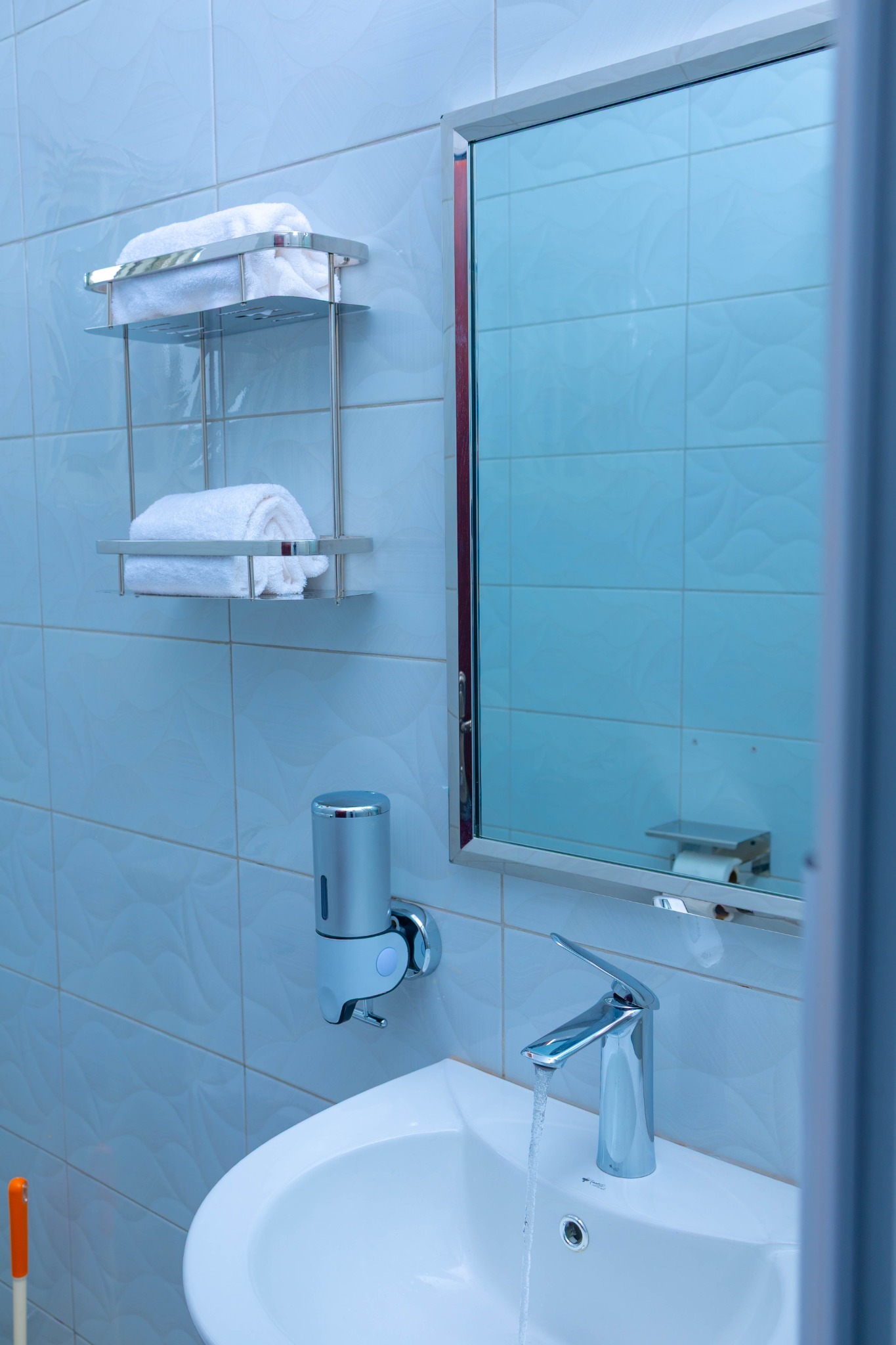 Calm crater-lake scenery near Fort Portal