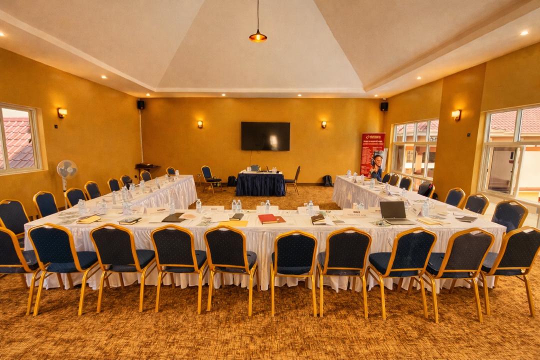 Conference hall setup